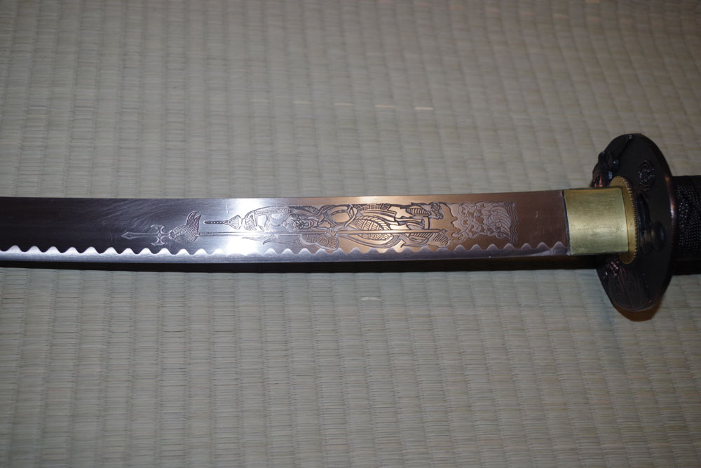 Display Katana with Decorative Box