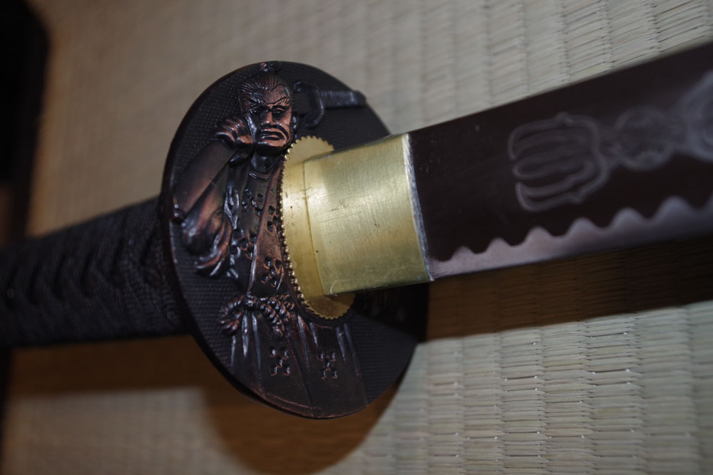 Display Katana with Decorative Box