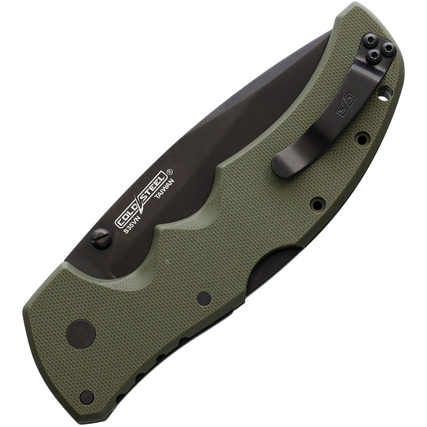 Cold Steel Recon 1 Spear Point S35VN Knife  OD Green