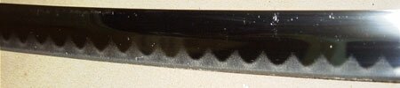 Samurai Sword with Mini Tanto - Black