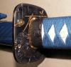 Samurai Katana - Samurai Tsuba Blue