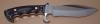 Hibben Alaskan Survival Knife w/Sheath