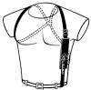 Special Agent Stinger II Dagger Shoulder Harness