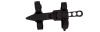 United Cutlery Sting Ray Dive Knife Black With Sheath