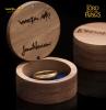 The One Ring Gold Plated Tungsten Carbide With Elvish Runes