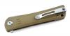 Bestech Knives Kendo Tanto Liner Lock Knife Beige G-10