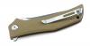 Bestech Knives Scimitar Liner Lock Knife Beige G-10