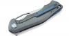 Bestech Knives Tercel Frame Lock Knife Grey Titanium Stonewash