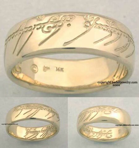 14k. Gold The One Ring 14k. Gold The One Ring