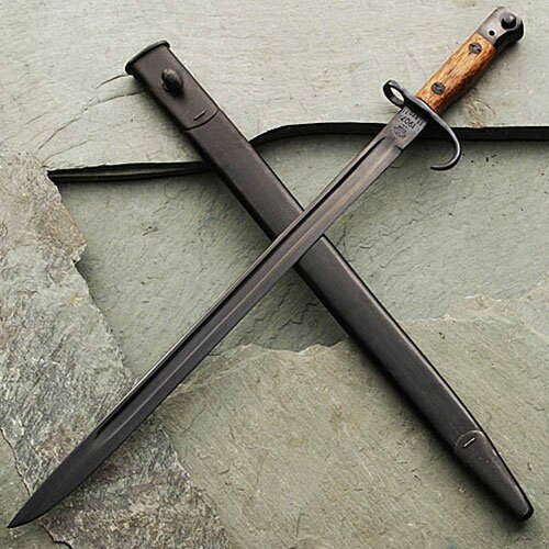 1907 Bayonet w/ Hooked Quillion & Sheath 1907 Bayonet w/ Hooked Quillion & Sheath