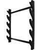 4 Sword Wooden Wall Display
