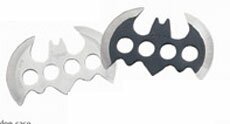 6'' Batman Thrower Black w/sheath