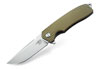 Bestech Knives Lion Liner Lock Knife Beige G-10