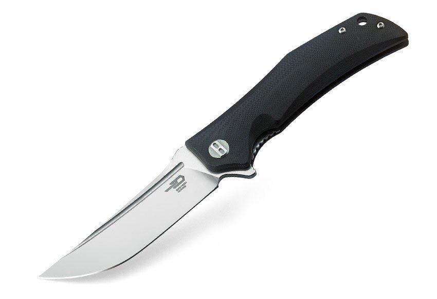 Bestech Knives Scimitar Liner Lock Knife Black G-10 Bestech Knives Scimitar Liner Lock Knife Black G-10