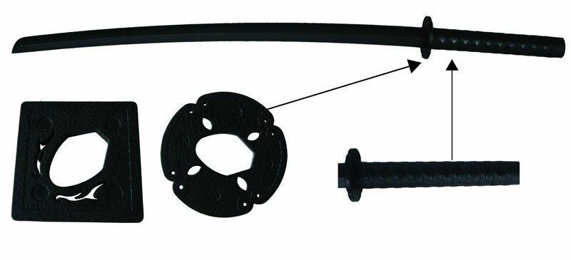 Bokken PP black