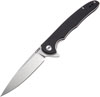 CJRB Briar Linerlock Black Folding Knife - J1902BKF