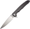 CJRB Briar Linerlock CF Folding Knife - J1902CF