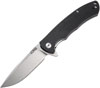 CJRB Taiga Linerlock Black Folding Knife