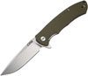 CJRB Taiga Linerlock Green Folding Knife - J1903GNF
