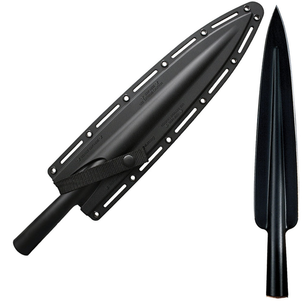 Cold Steel Assegai Spear Head Only With Sheath Cold Steel Assegai Spear Head Only With Sheath