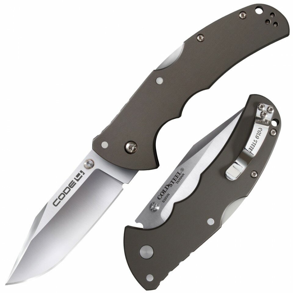 Cold Steel Code-4 Clip Point S35VN Cold Steel Code-4 Clip Point S35VN