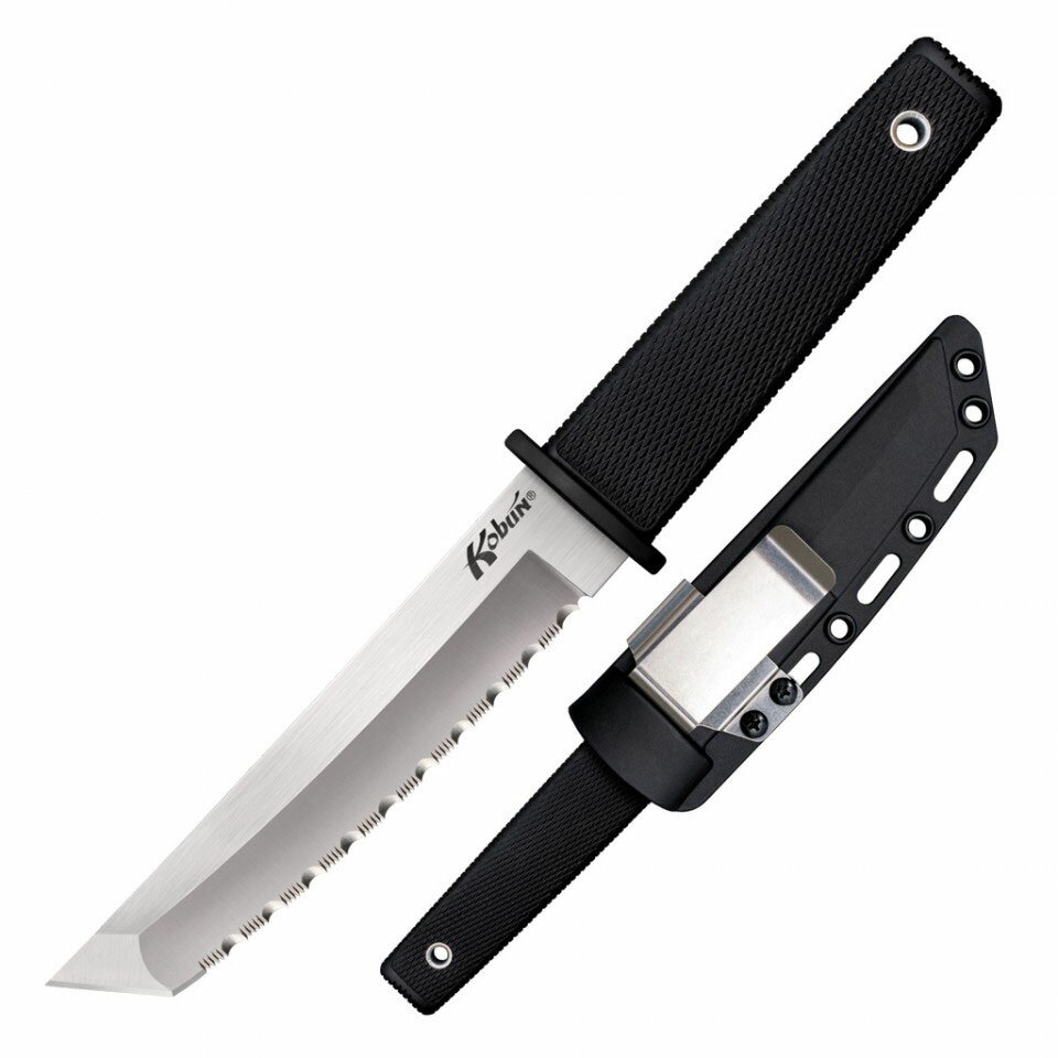 Cold Steel Kobun Tanto Knife Serrated Edge Cold Steel Kobun Tanto Knife Serrated Edge