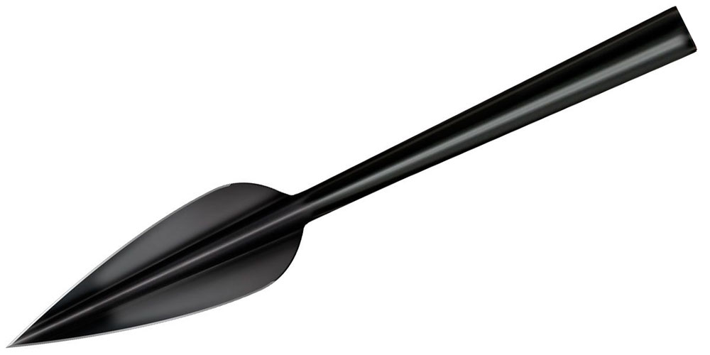 Cold Steel Man at Arms Classic Leaf Shape Spear Head Cold Steel Man at Arms Classic Leaf Shape Spear Head
