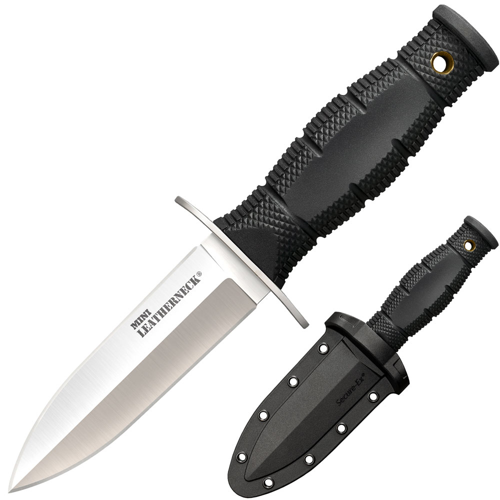 Cold Steel Mini Leatherneck Double Edge Spear Point Knife Cold Steel Mini Leatherneck Double Edge Spear Point Knife