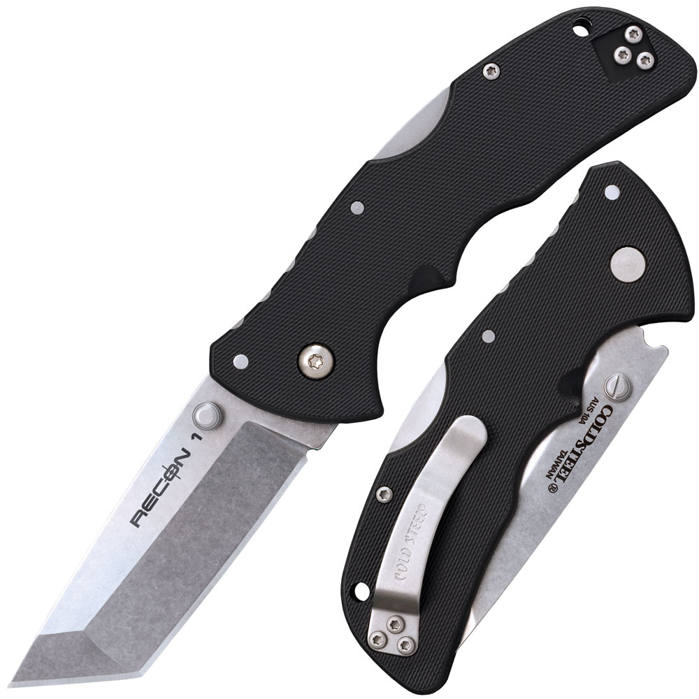 Cold Steel Mini Recon 1 Tanto Point 10A Stone Wash Cold Steel Mini Recon 1 Tanto Point 10A Stone Wash