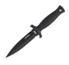 Combat Commander Black Boot Knife with Shoulder Sheath
