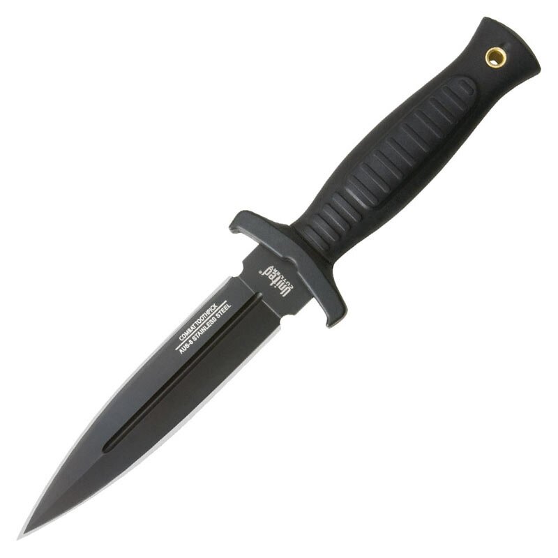 Combat Commander Black Boot Knife with Boot Sheath