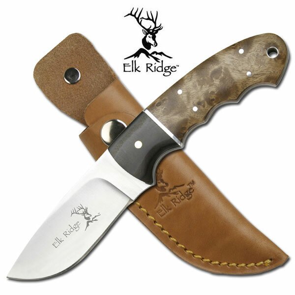 Elk Ridge Outdoor Fixed Blade Knife 8'' Overall Elk Ridge Outdoor Fixed Blade Knife 8'' Overall