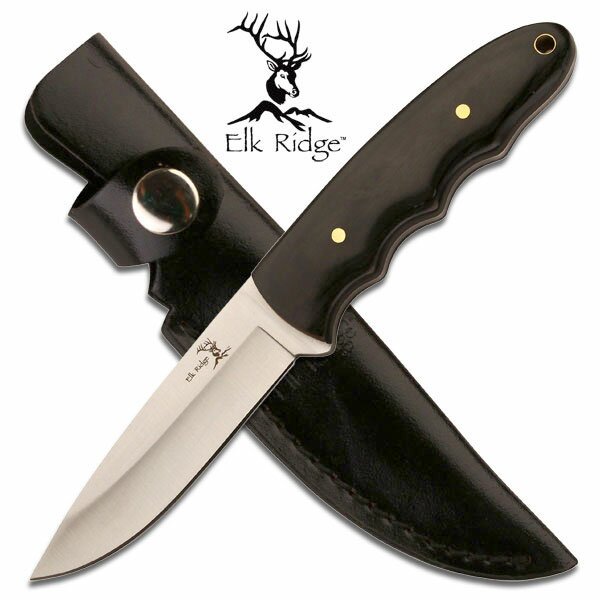 Elk Ridge Hunting Knife Black