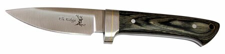 Elk Ridge Hunting Knife Pakka Wood