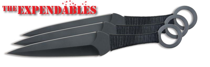 Expendables Kunai 3 Piece Thrower Set Expendables Kunai 3 Piece Thrower Set