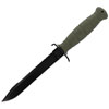 Field Knife 81 6.5'' w/Saw Olive w/Polymer Safety Sheath - 12029