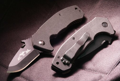 Folding Knife Emerson CQC-14 Snubby Black