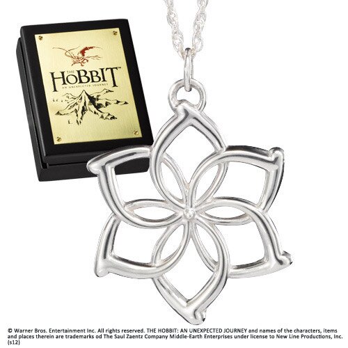 Galadriel Flower Necklace Sterling Silver - The Hobbit Galadriel Flower Necklace Sterling Silver - The Hobbit