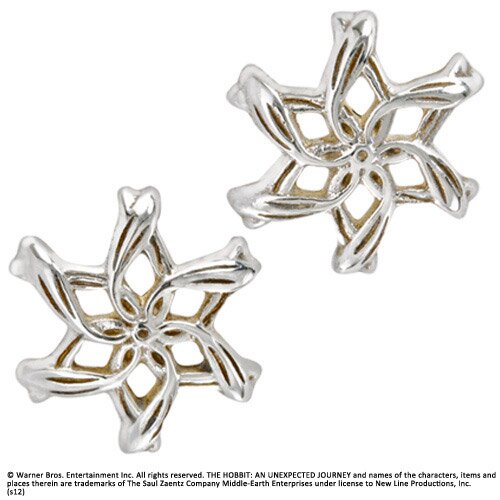 Galadriel Ring Earrings Sterling Silver - The Hobbit Galadriel Ring Earrings Sterling Silver - The Hobbit