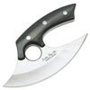 Gil Hibben Legacy Ulu Knife And Leather Sheath - GH5074
