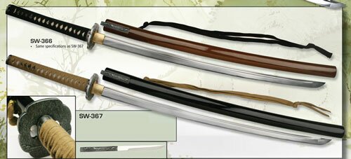 Handmade Katana with Mini Tanto Handmade Katana with Mini Tanto