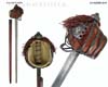 Hanwei Basket-Hilt Backsword (Antiqued) - SH2003N