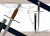 Hanwei Main Gauche - Wood Grip (matches SH1024) - SH2198