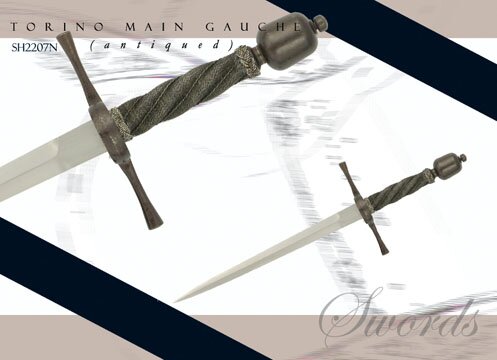 Hanwei Torino Main Gauche (antiqued) Hanwei Torino Main Gauche (antiqued)