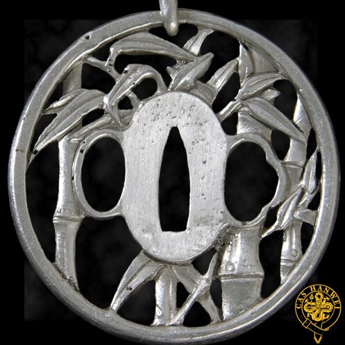 Hanwei Bamboo Tsuba Pendant Hanwei Bamboo Tsuba Pendant