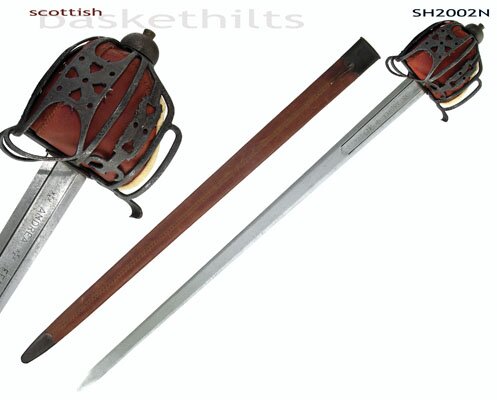 Hanwei Scottish Basket-Hilt Broadsword (Antiqued) Hanwei Scottish Basket-Hilt Broadsword (Antiqued)