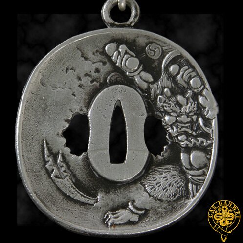 Hanwei Thunder God Tsuba Pendant Hanwei Thunder God Tsuba Pendant