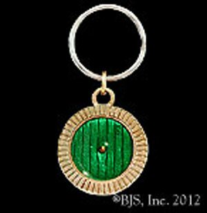 Hobbit Bronze Bag End Door Key Chain Hobbit Bronze Bag End Door Key Chain