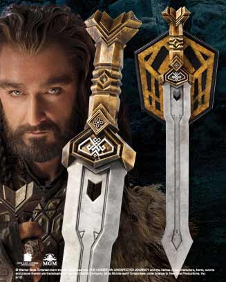 Hobbit - Thorin`s Dwarven Sword Replica Noble Collection Hobbit - Thorin`s Dwarven Sword Replica Noble Collection