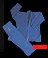 Jiujitsu Gi Double Weave Blue - For Judo and JiuJitsu 17oz - GTTA958_200